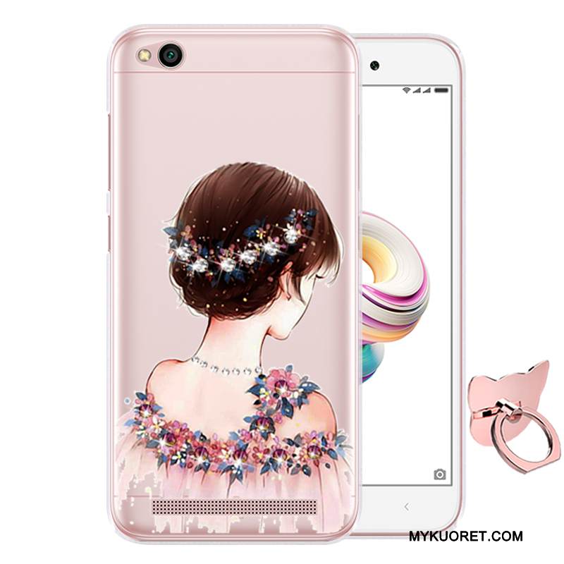 Kuori Redmi 5a Maalaus Pieni Punainen, Kotelo Redmi 5a Silikoni Vihreä Puhelimen Kuoret