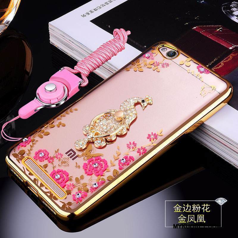 Kuori Redmi 5a Pehmeä Neste Jauhe Murtumaton, Kotelo Redmi 5a Laukut Pieni Punainen