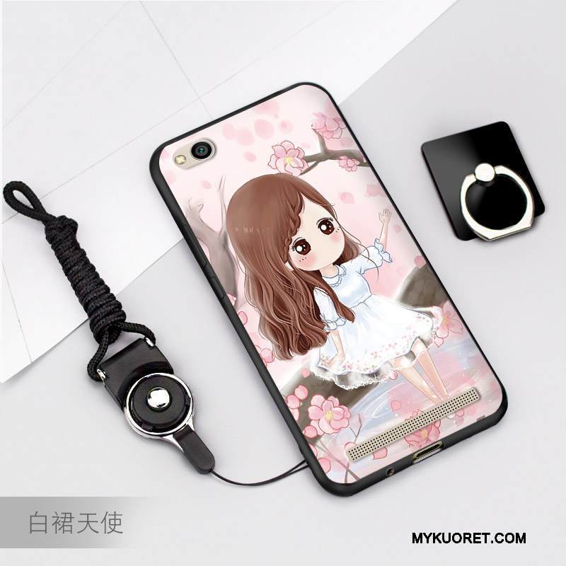 Kuori Redmi 5a Pehmeä Neste Jauhe Pieni, Kotelo Redmi 5a Suojaus Punainen Ripustettavat Koristeet