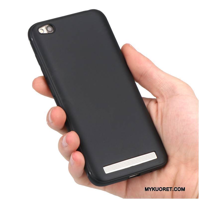 Kuori Redmi 5a Silikoni Trendi Jauhe, Kotelo Redmi 5a Suojaus Pesty Suede Ohut