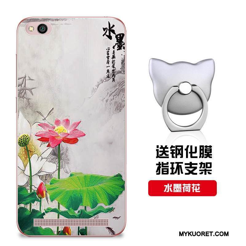 Kuori Redmi 5a Suojaus Malli Punainen, Kotelo Redmi 5a Pehmeä Neste Muokata Puhelimen Kuoret