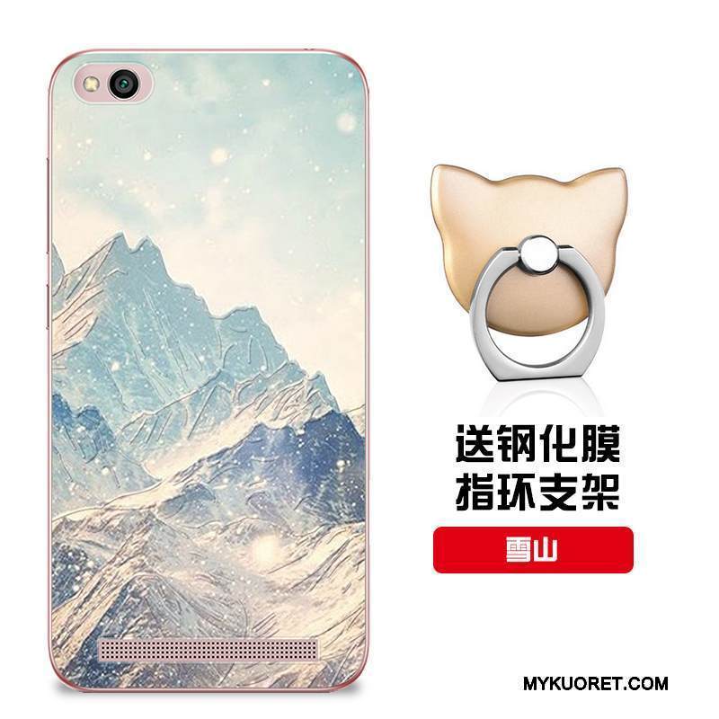 Kuori Redmi 5a Suojaus Malli Punainen, Kotelo Redmi 5a Pehmeä Neste Muokata Puhelimen Kuoret