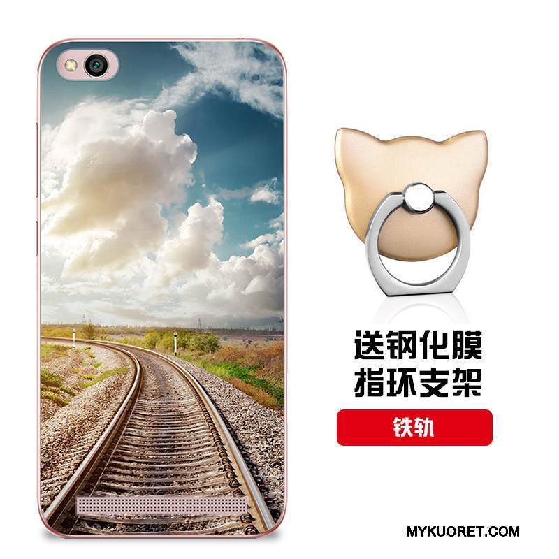 Kuori Redmi 5a Suojaus Malli Punainen, Kotelo Redmi 5a Pehmeä Neste Muokata Puhelimen Kuoret