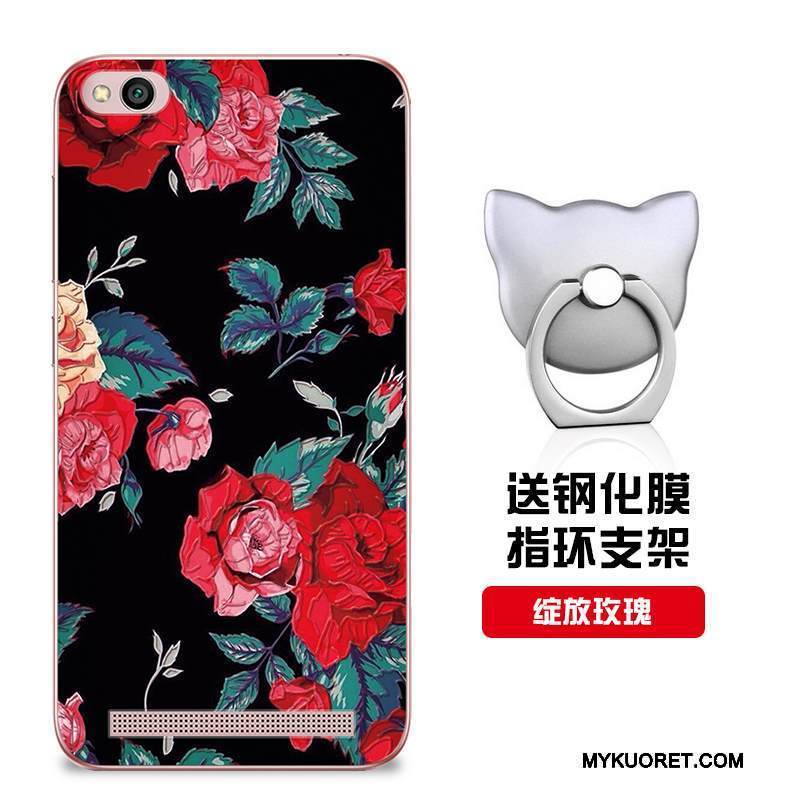 Kuori Redmi 5a Suojaus Malli Punainen, Kotelo Redmi 5a Pehmeä Neste Muokata Puhelimen Kuoret