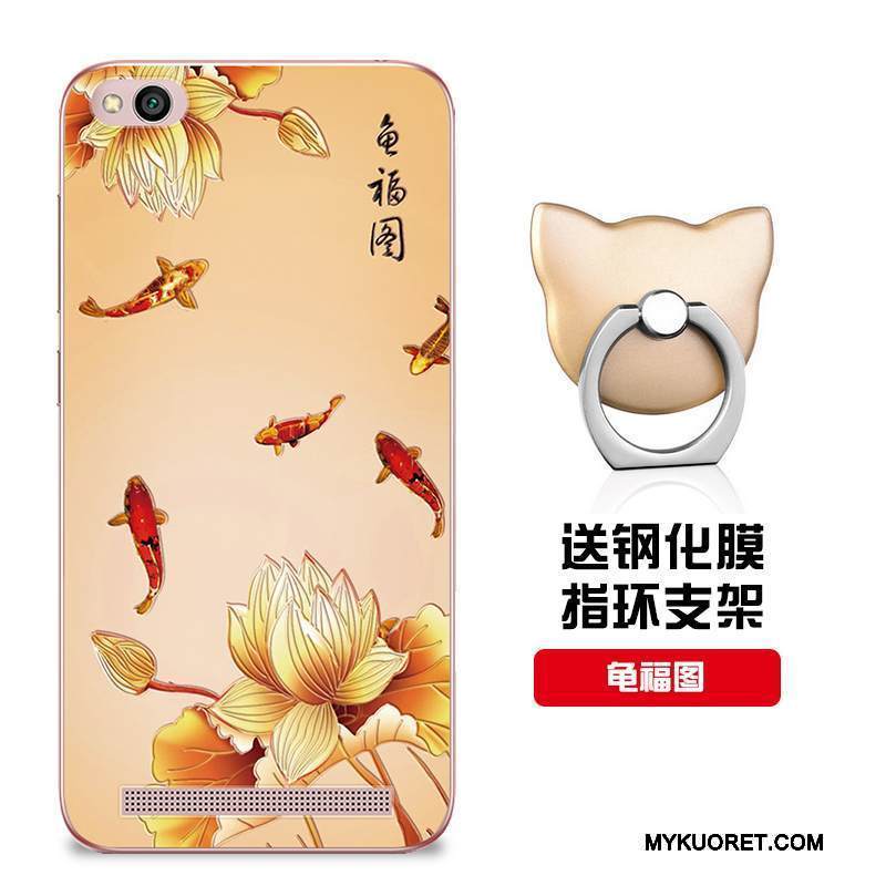 Kuori Redmi 5a Suojaus Malli Punainen, Kotelo Redmi 5a Pehmeä Neste Muokata Puhelimen Kuoret