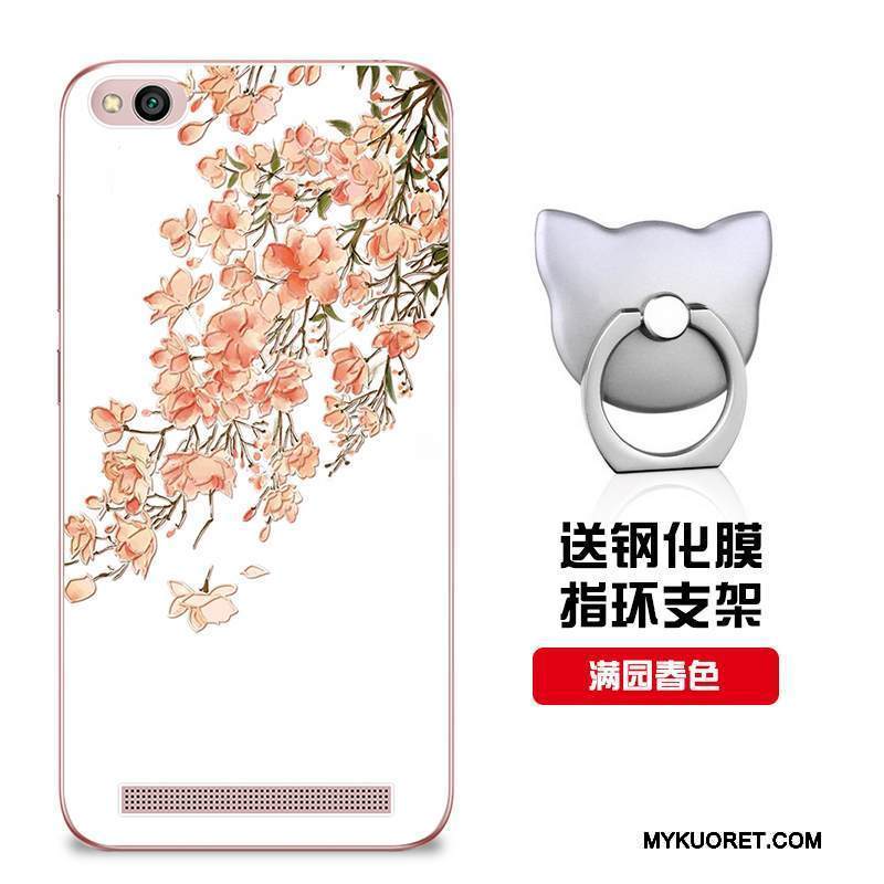 Kuori Redmi 5a Suojaus Malli Punainen, Kotelo Redmi 5a Pehmeä Neste Muokata Puhelimen Kuoret