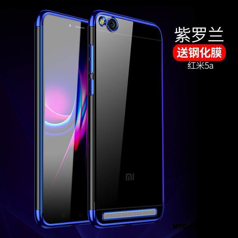 Kuori Redmi 5a Suojaus Pieni Läpinäkyvä, Kotelo Redmi 5a Laukut Murtumaton Punainen