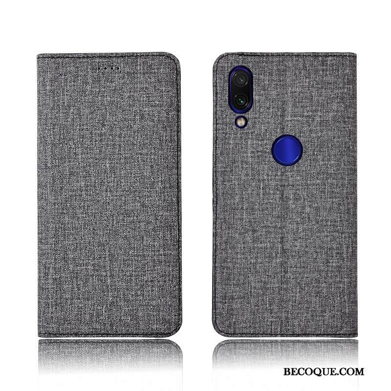 Kuori Redmi 7 Laukut Pellava Murtumaton, Kotelo Redmi 7 Pehmeä Neste Pieni Uusi