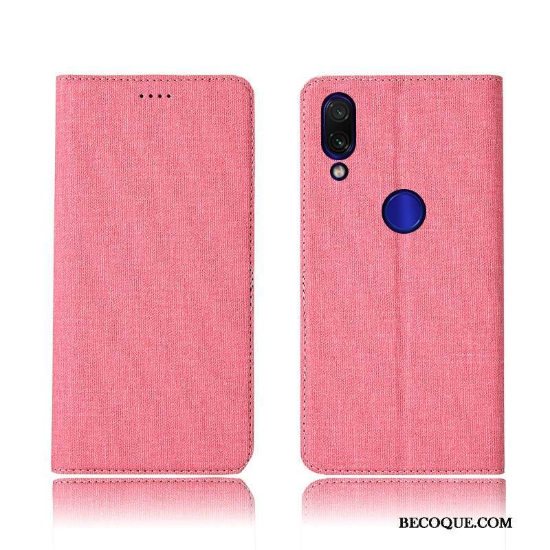Kuori Redmi 7 Laukut Pellava Murtumaton, Kotelo Redmi 7 Pehmeä Neste Pieni Uusi