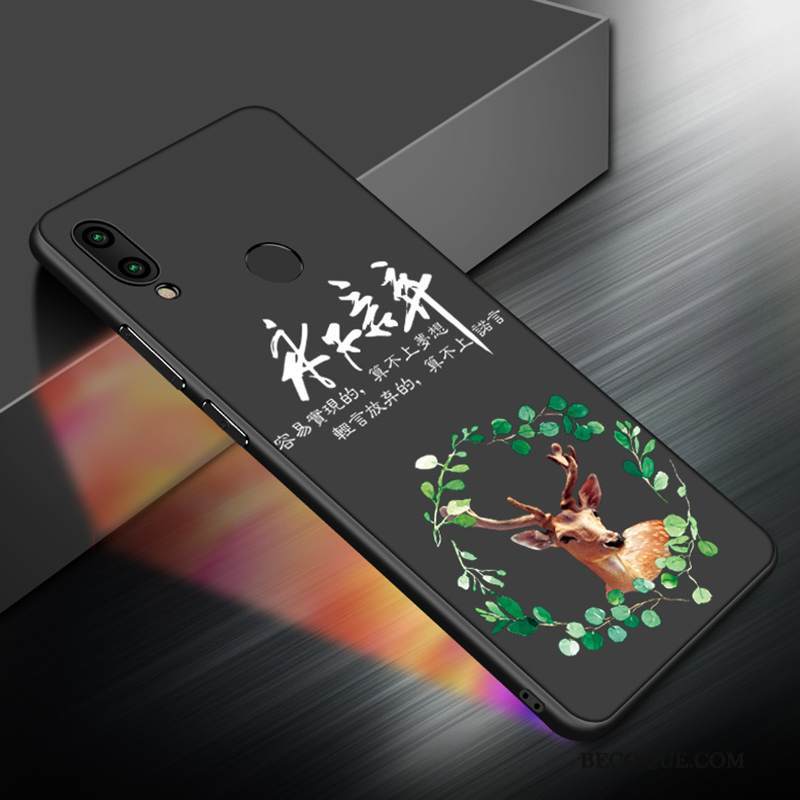 Kuori Redmi 7 Maalaus Murtumaton Musta, Kotelo Redmi 7 Suojaus Punainen Puhelimen Kuoret