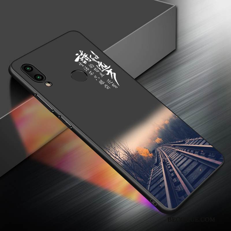 Kuori Redmi 7 Maalaus Murtumaton Musta, Kotelo Redmi 7 Suojaus Punainen Puhelimen Kuoret