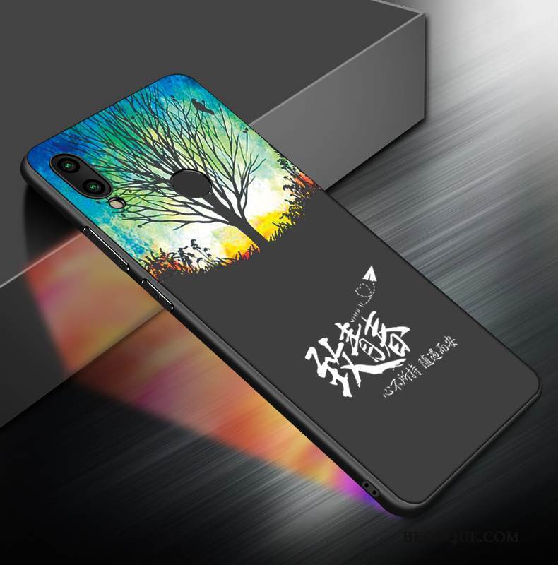 Kuori Redmi 7 Maalaus Murtumaton Musta, Kotelo Redmi 7 Suojaus Punainen Puhelimen Kuoret