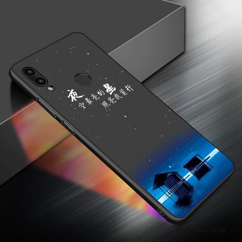 Kuori Redmi 7 Maalaus Murtumaton Musta, Kotelo Redmi 7 Suojaus Punainen Puhelimen Kuoret