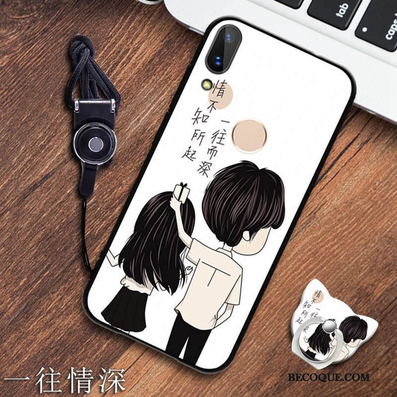 Kuori Redmi 7 Pehmeä Neste Musta Ripustettavat Koristeet, Kotelo Redmi 7 Tuki Punainen Puhelimen Kuoret