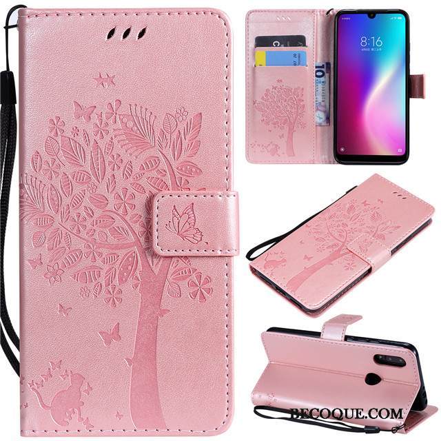 Kuori Redmi 7 Pehmeä Neste Pieni Puhelimen Kuoret, Kotelo Redmi 7 Nahka Punainen