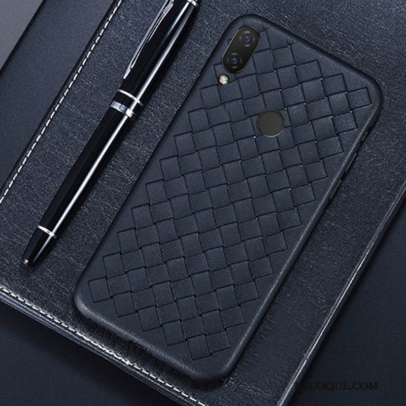 Kuori Redmi 7 Pehmeä Neste Punainen Persoonallisuus, Kotelo Redmi 7 Kudonta Yksinkertainen