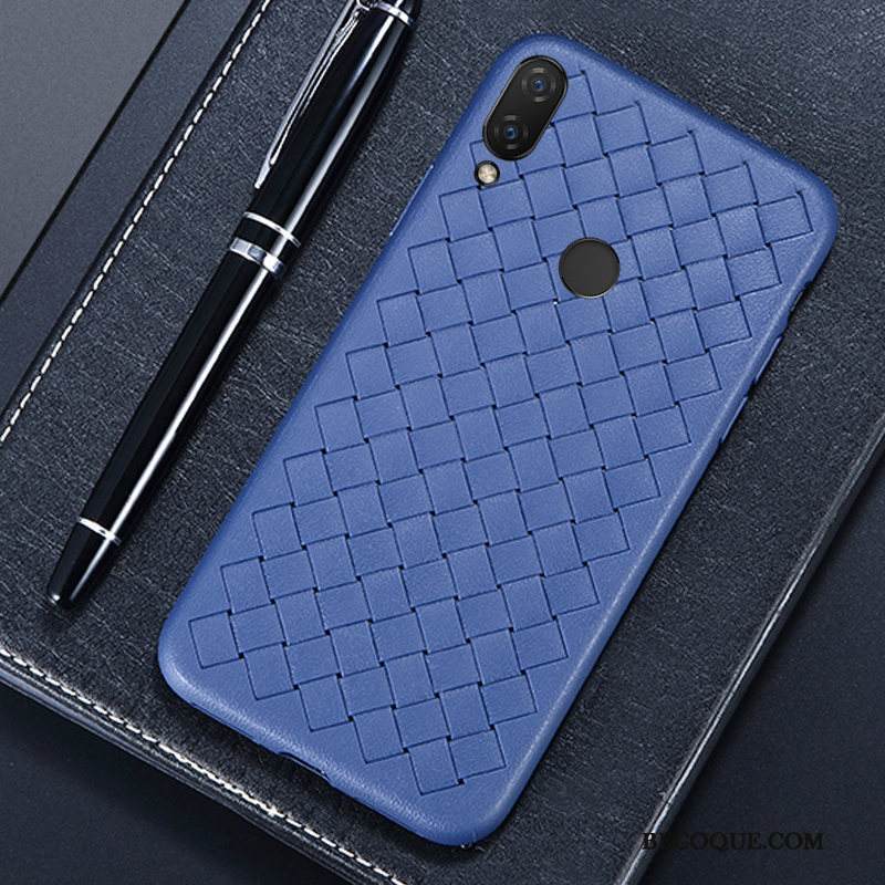 Kuori Redmi 7 Pehmeä Neste Punainen Persoonallisuus, Kotelo Redmi 7 Kudonta Yksinkertainen