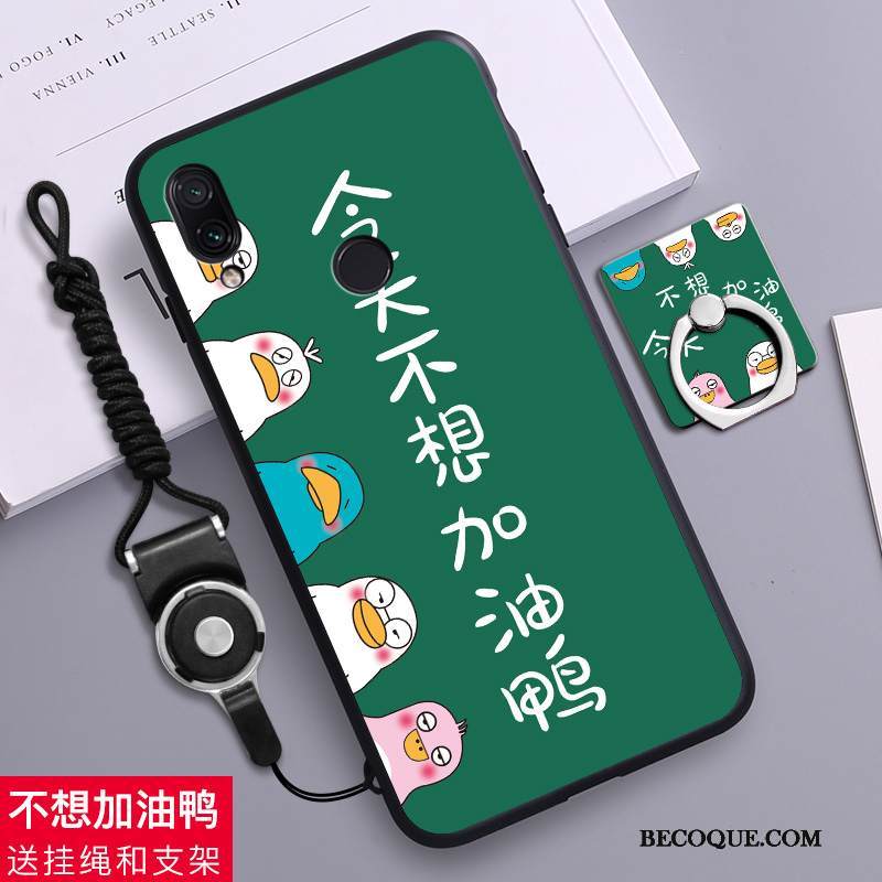 Kuori Redmi 7 Sarjakuva Ripustettavat Koristeet Punainen, Kotelo Redmi 7 Puhelimen Kuoret Vihreä