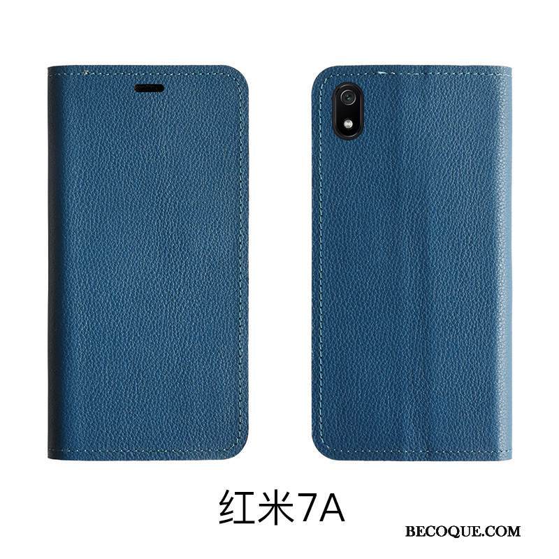 Kuori Redmi 7a Kuoret Kukkakuvio Punainen, Kotelo Redmi 7a Nahka Pieni Puhelimen Kuoret