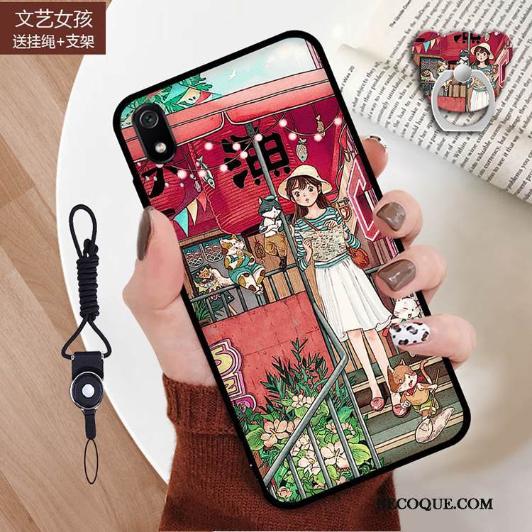 Kuori Redmi 7a Luova Punainen Uusi, Kotelo Redmi 7a Maalaus Murtumaton Puhelimen Kuoret