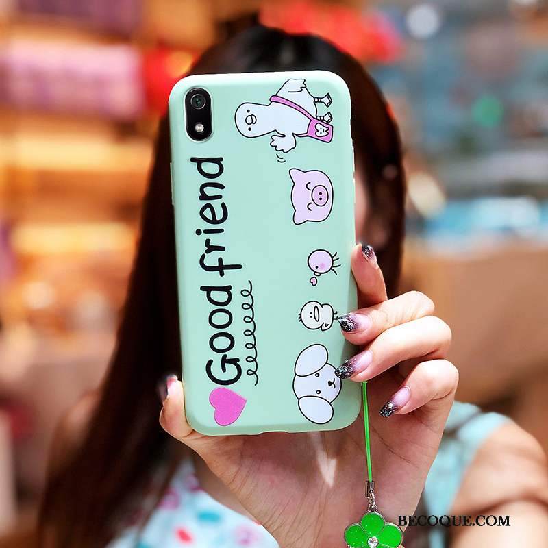 Kuori Redmi 7a Pehmeä Neste Murtumaton Trendi, Kotelo Redmi 7a Punainen Puhelimen Kuoret