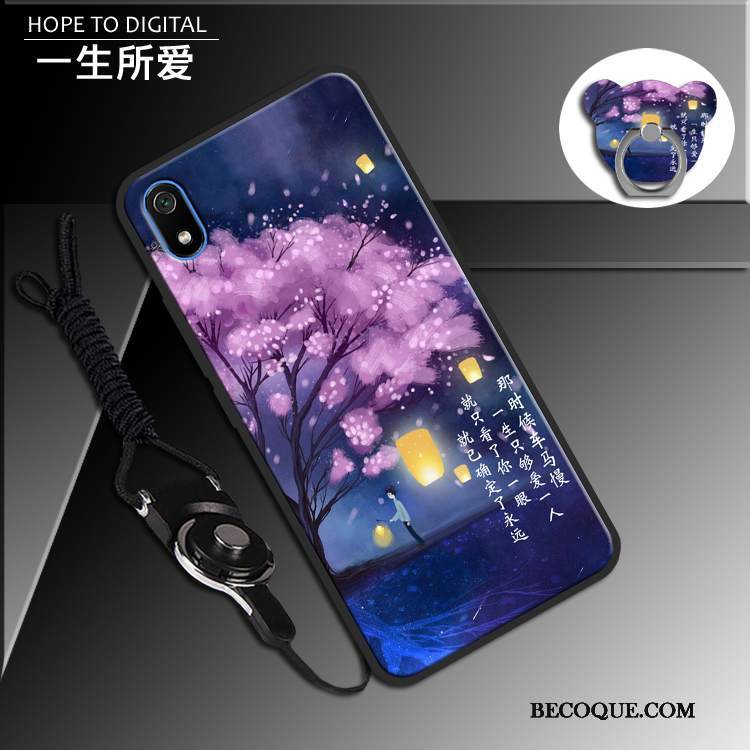 Kuori Redmi 7a Pehmeä Neste Ripustettavat Koristeet Puhelimen Kuoret, Kotelo Redmi 7a Laukut Tide-brändi Punainen