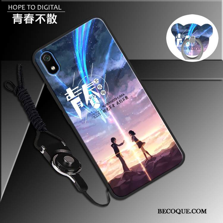 Kuori Redmi 7a Pehmeä Neste Ripustettavat Koristeet Puhelimen Kuoret, Kotelo Redmi 7a Laukut Tide-brändi Punainen