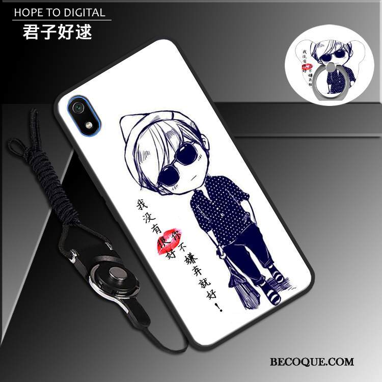 Kuori Redmi 7a Pehmeä Neste Ripustettavat Koristeet Puhelimen Kuoret, Kotelo Redmi 7a Laukut Tide-brändi Punainen