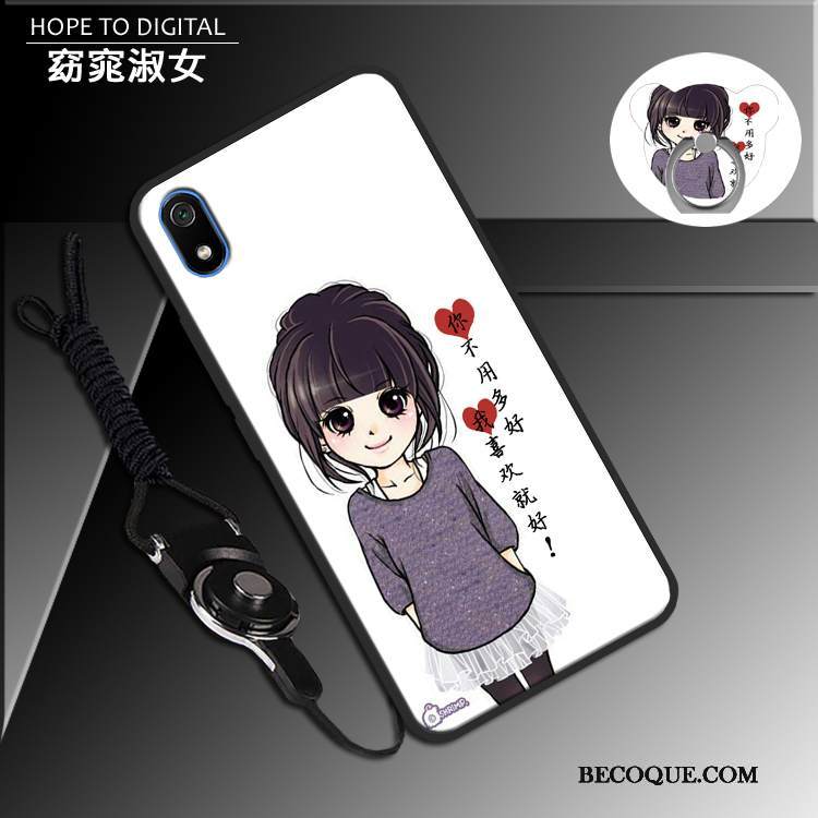 Kuori Redmi 7a Pehmeä Neste Ripustettavat Koristeet Puhelimen Kuoret, Kotelo Redmi 7a Laukut Tide-brändi Punainen