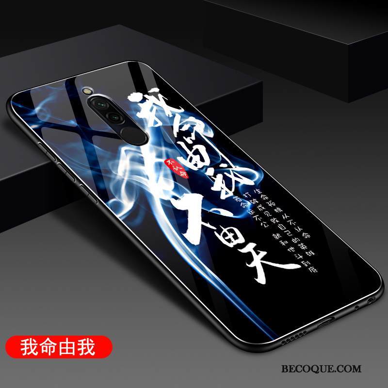 Kuori Redmi 8 Laukut Musta Murtumaton, Kotelo Redmi 8 Suojaus Trendi Punainen