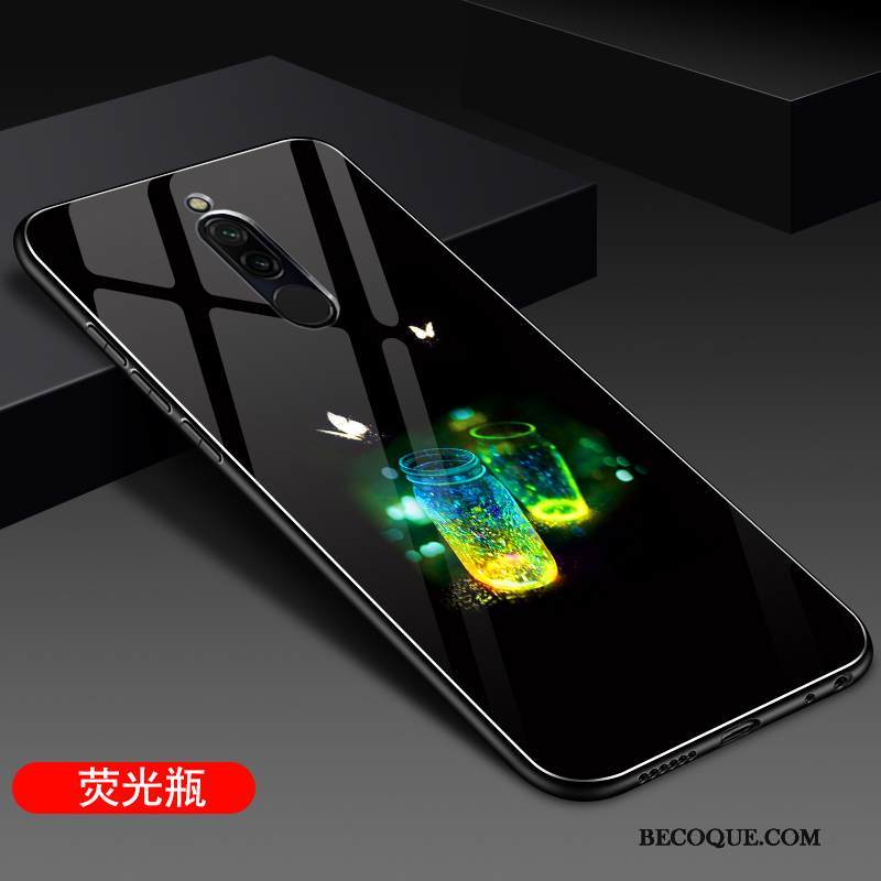 Kuori Redmi 8 Laukut Musta Murtumaton, Kotelo Redmi 8 Suojaus Trendi Punainen