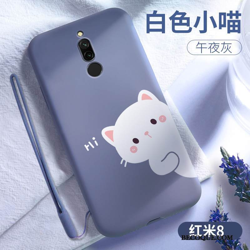 Kuori Redmi 8 Pehmeä Neste Ihana Vihreä, Kotelo Redmi 8 Laukut Kalvo Puhelimen Kuoret