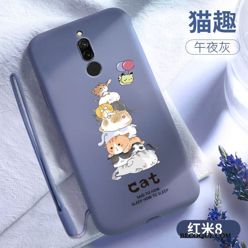 Kuori Redmi 8 Pehmeä Neste Ihana Vihreä, Kotelo Redmi 8 Laukut Kalvo Puhelimen Kuoret