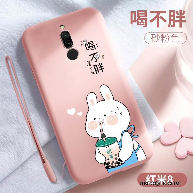 Kuori Redmi 8 Pehmeä Neste Ihana Vihreä, Kotelo Redmi 8 Laukut Kalvo Puhelimen Kuoret