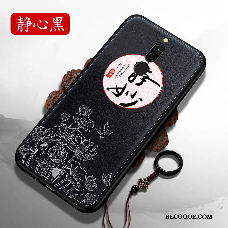 Kuori Redmi 8 Pehmeä Neste Sininen Net Red, Kotelo Redmi 8 Laukut Murtumaton Persoonallisuus