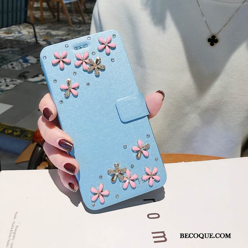 Kuori Redmi 8 Strassi Murtumaton Pieni, Kotelo Redmi 8 Nahka Persoonallisuus Punainen