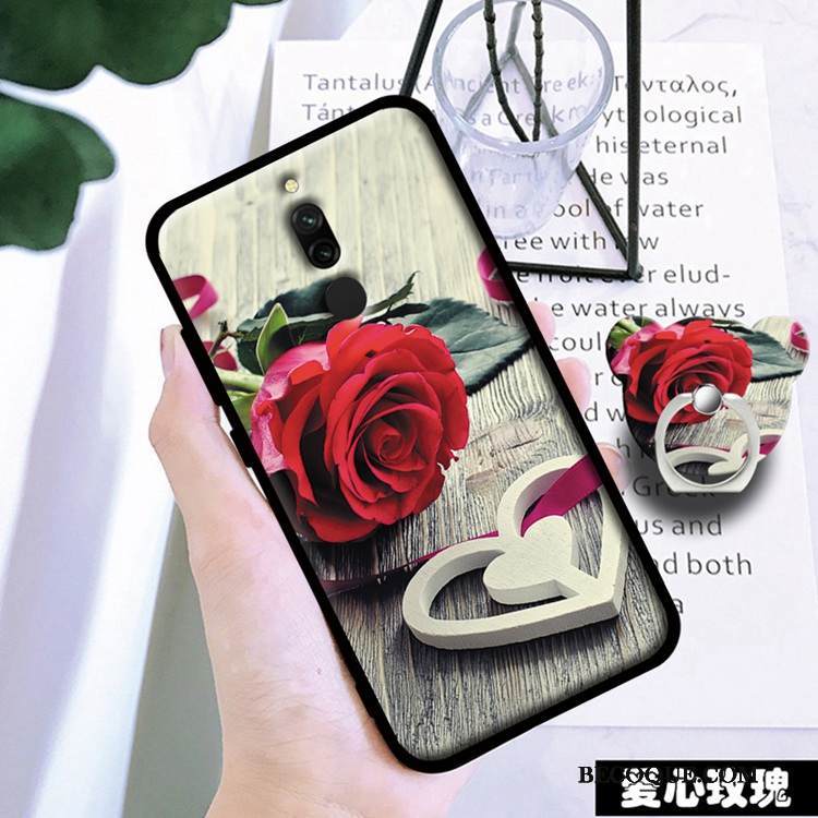 Kuori Redmi 8 Suojaus Murtumaton Kalvo, Kotelo Redmi 8 Laukut Puhelimen Kuoret Musta