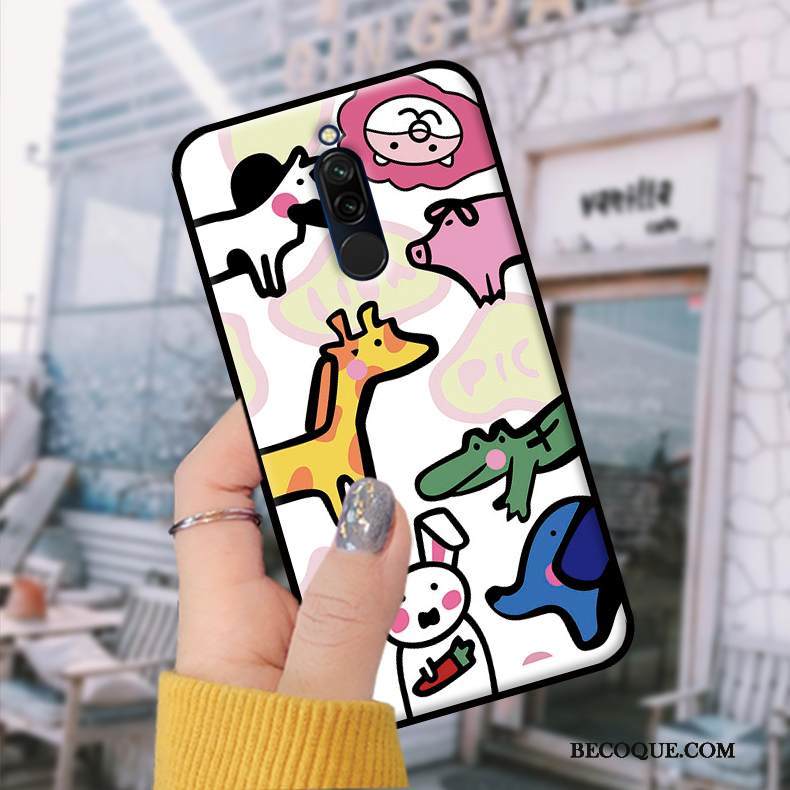 Kuori Redmi 8 Suojaus Punainen Violetti, Kotelo Redmi 8 Opiskelija Puhelimen Kuoret