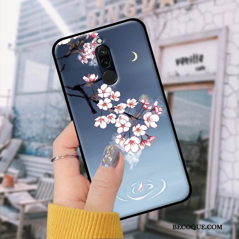 Kuori Redmi 8 Suojaus Punainen Violetti, Kotelo Redmi 8 Opiskelija Puhelimen Kuoret