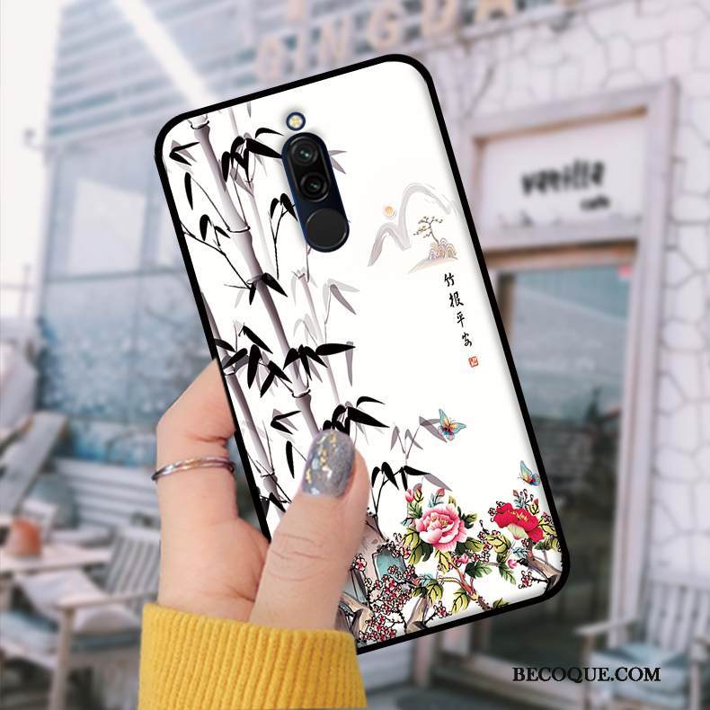 Kuori Redmi 8 Suojaus Punainen Violetti, Kotelo Redmi 8 Opiskelija Puhelimen Kuoret