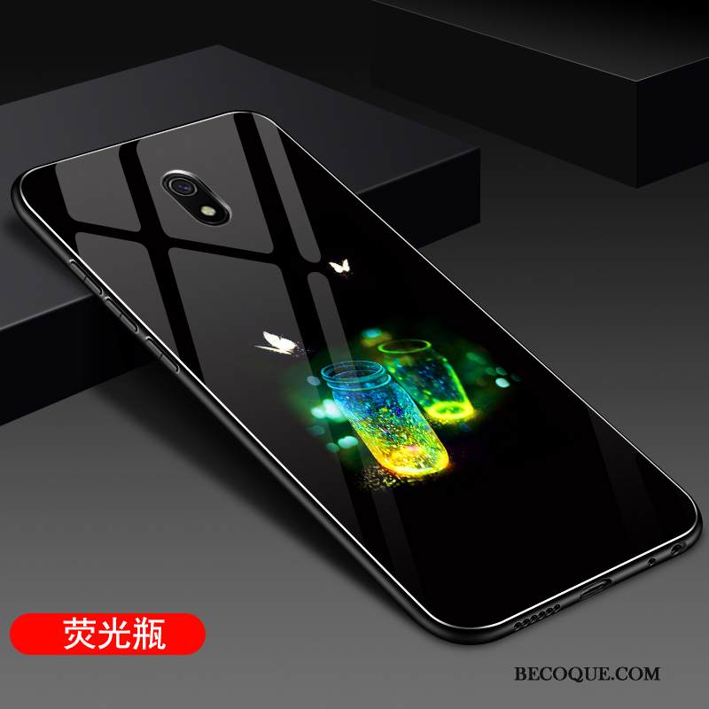 Kuori Redmi 8a Laukut Musta Peili, Kotelo Redmi 8a Suojaus Punainen Lasi