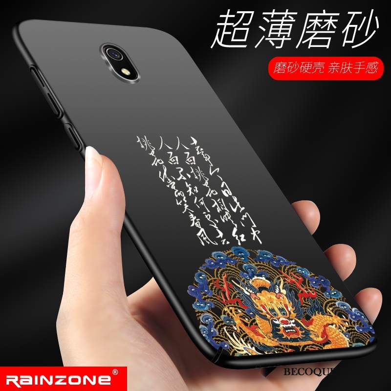 Kuori Redmi 8a Laukut Musta Pesty Suede, Kotelo Redmi 8a Silikoni Pieni Puhelimen Kuoret