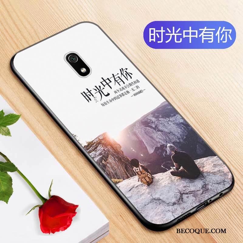 Kuori Redmi 8a Laukut Persoonallisuus Murtumaton, Kotelo Redmi 8a Pehmeä Neste Sininen Punainen