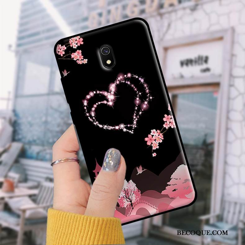 Kuori Redmi 8a Pehmeä Neste Trendi Opiskelija, Kotelo Redmi 8a Suojaus Valkoinen Punainen