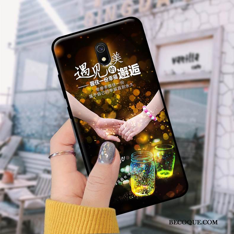 Kuori Redmi 8a Pehmeä Neste Trendi Opiskelija, Kotelo Redmi 8a Suojaus Valkoinen Punainen