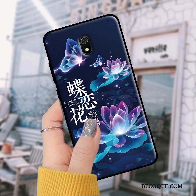 Kuori Redmi 8a Pehmeä Neste Trendi Opiskelija, Kotelo Redmi 8a Suojaus Valkoinen Punainen