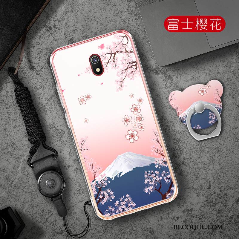 Kuori Redmi 8a Sarjakuva Musta Punainen, Kotelo Redmi 8a Suojaus Puhelimen Kuoret Murtumaton