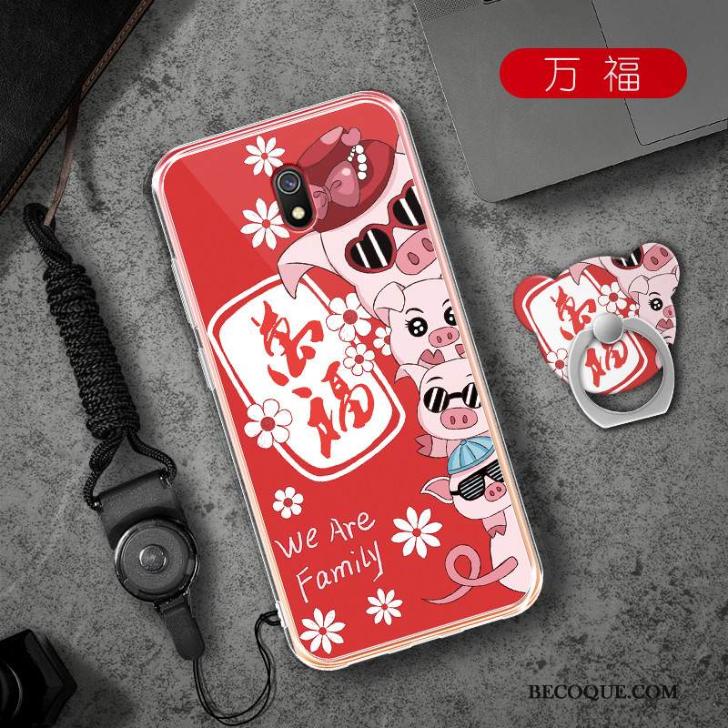 Kuori Redmi 8a Sarjakuva Musta Punainen, Kotelo Redmi 8a Suojaus Puhelimen Kuoret Murtumaton