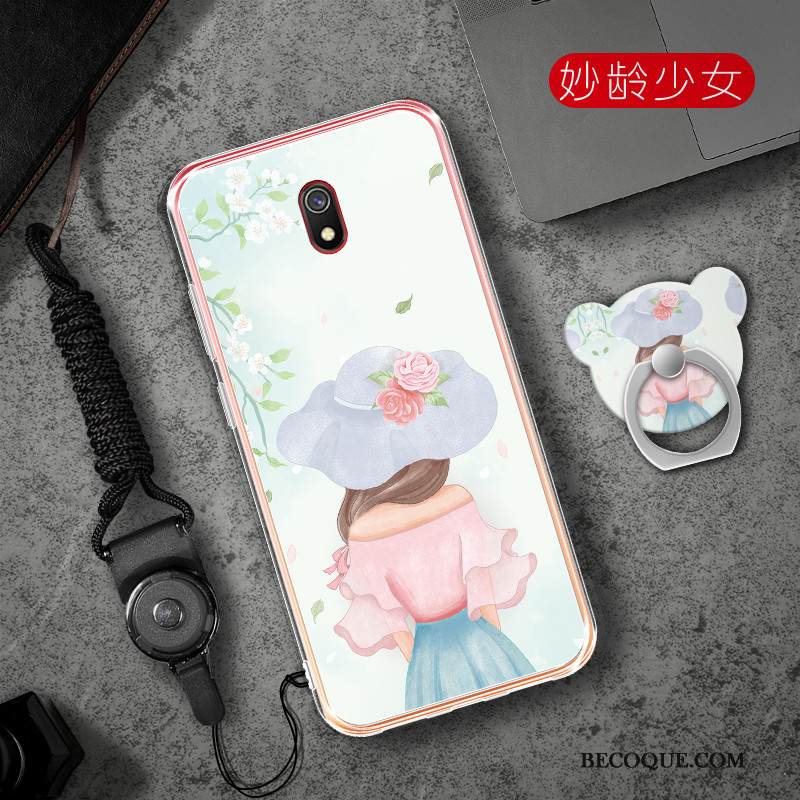 Kuori Redmi 8a Sarjakuva Musta Punainen, Kotelo Redmi 8a Suojaus Puhelimen Kuoret Murtumaton