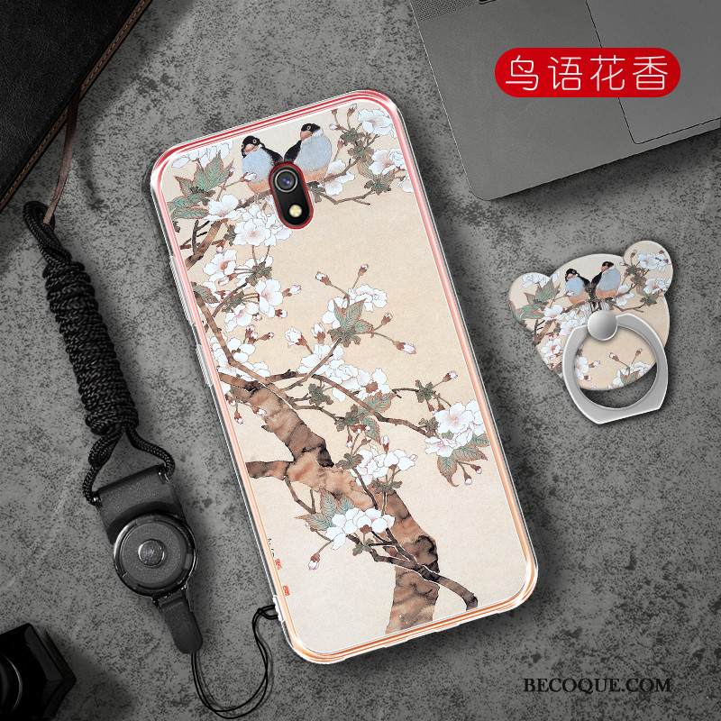 Kuori Redmi 8a Sarjakuva Musta Punainen, Kotelo Redmi 8a Suojaus Puhelimen Kuoret Murtumaton